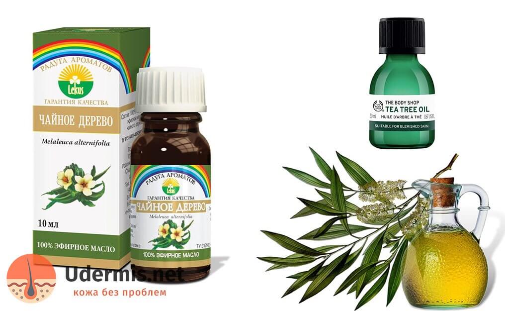 Масло чайного дерева от прыщей: как применять