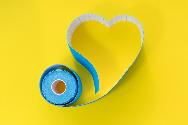 Как убрать второй подбородок тейпами