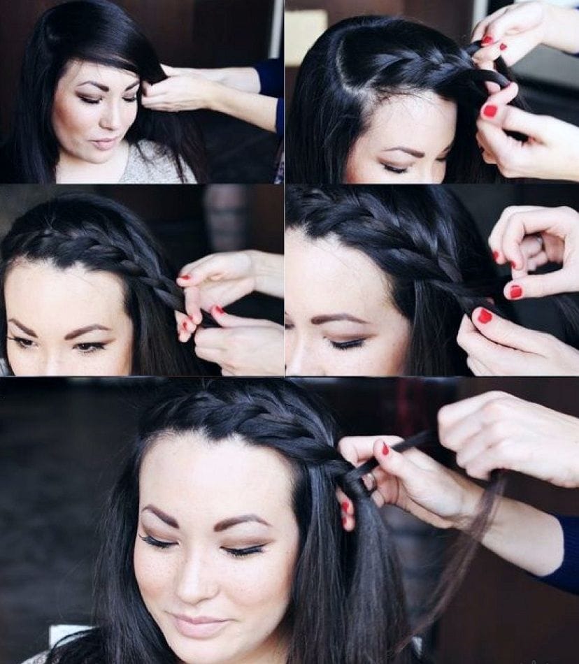 Як укласти чубок коли відрощувати