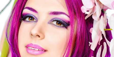 Макіяж для 6 типів фарбованого волосся — як підібрати денний і вечірній