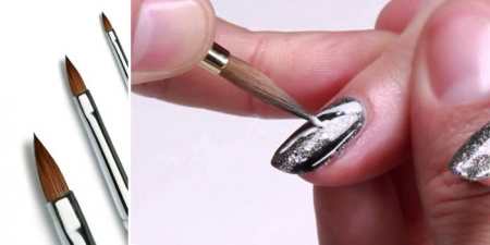 Пензлики для манікюру та дизайну нігтів