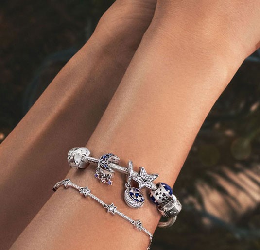 Новорічні прикраси від Пандора