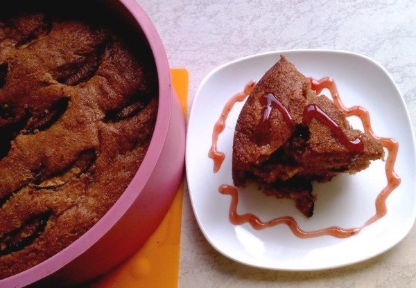 Пиріг сливами на кефірі: рецепт з фото