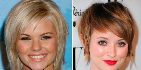 Чубчик для круглого обличчя — модні тенденції з фото і кому підійдуть коса, пряма, асиметрична або рвана