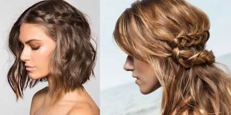 Вечірні зачіски на середнє волосся: як зробити покроково