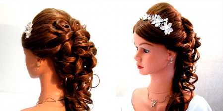 Зачіски на випускний на середнє волосся: красиві укладання з фото
