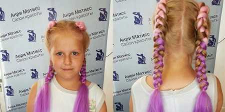 Канекалон — опис властивостей волокна і колірна гамма, як вплести в коси і правила догляду