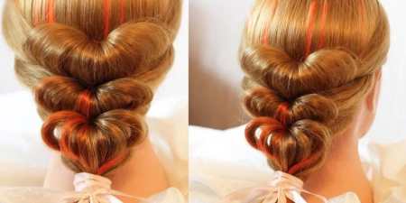 Зачіски з косами на середнє волосся — як плести французьку, рибку, колосок, кошичок або водоспад