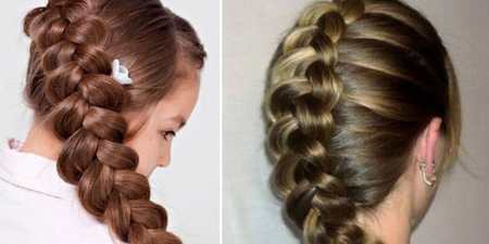 Зачіски в школу самій собі — як зробити красиві і модні за покроковими інструкціями з відео