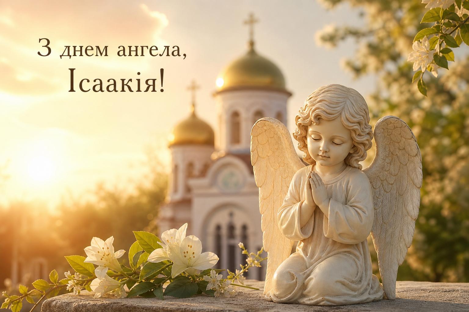 Привітання з днем ангела Ісаакія у прозі, українською мовою. Короткі побажання (для СМС) з днем ангела Ісаакія Привітання з днем ангела Ісаакія у прозі, українською мовою. Короткі побажання (для СМС) з днем ангела Ісаакія фото