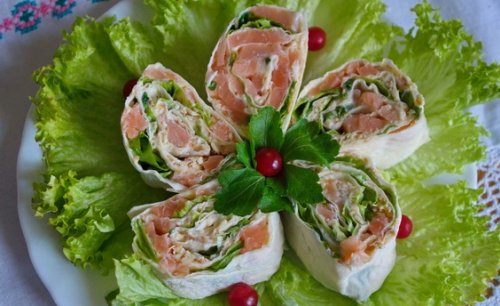 Лаваш з начинкою – 4 найсмачніших рецепта