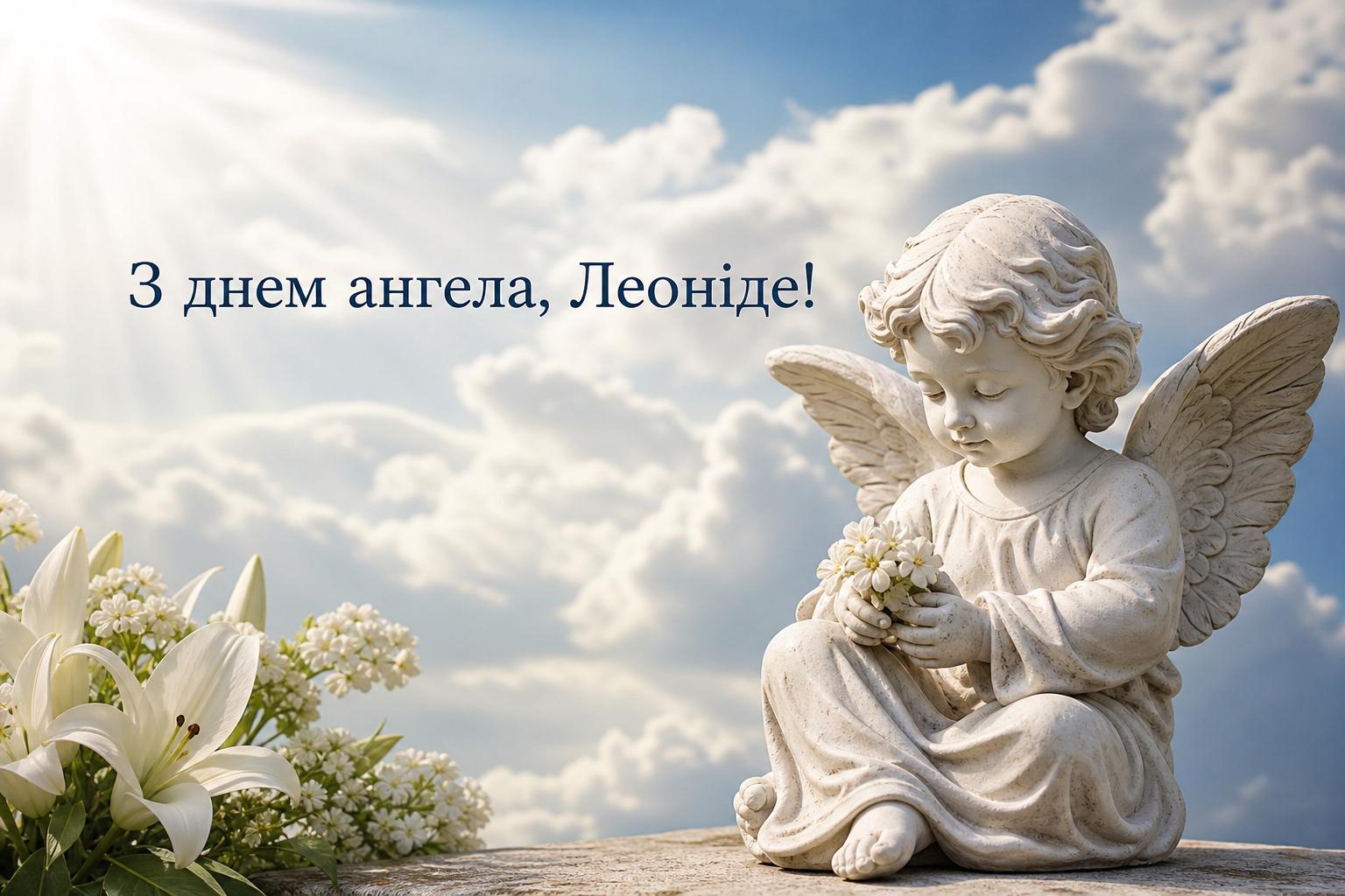 Привітання з днем ангела Леоніда у прозі