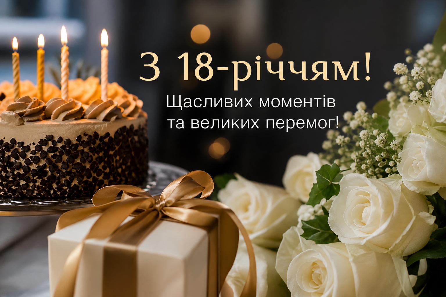 Найкращі привітання з днем народження на 18 років. Короткі побажання (для СМС) з 18-річчям Найкращі привітання з днем народження на 18 років. Короткі побажання (для СМС) з 18-річчям фото