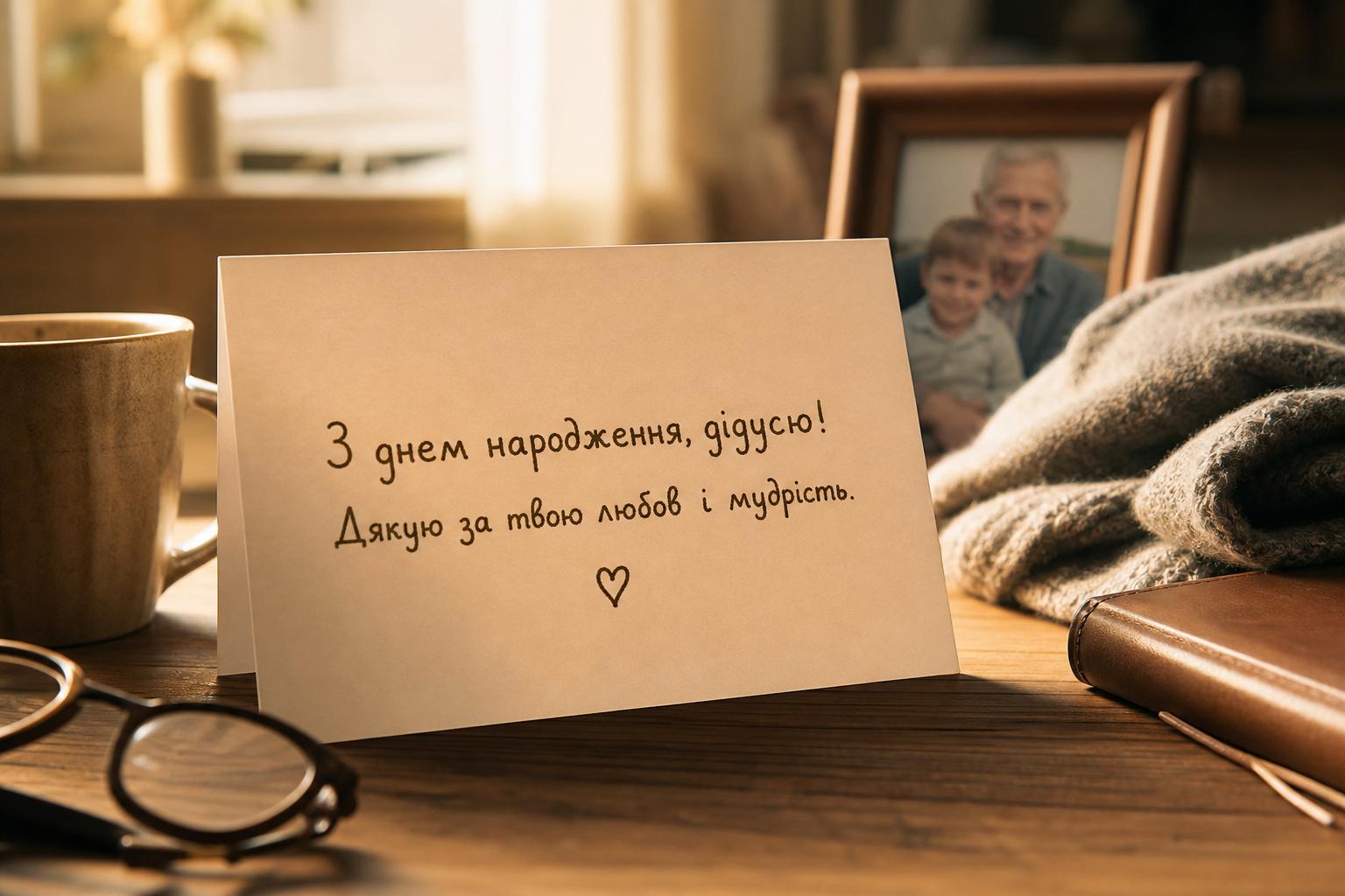 СМС привітання з днем народження дідусю у прозі, до сліз