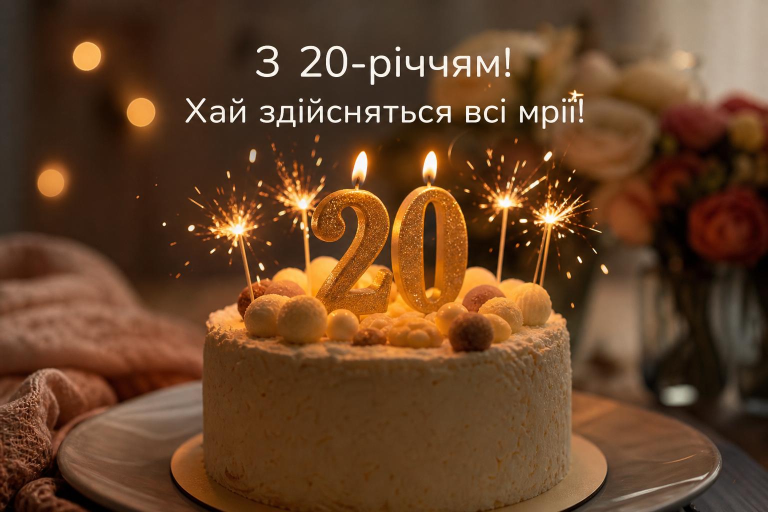 СМС привітання з 20 річчям, з днем народження 20 років дівчині, хлопцю у прозі, до сліз. Короткі побажання (для СМС) з 20-річчям СМС привітання з 20 річчям, з днем народження 20 років дівчині, хлопцю у прозі, до сліз. Короткі побажання (для СМС) з 20-річчям фото