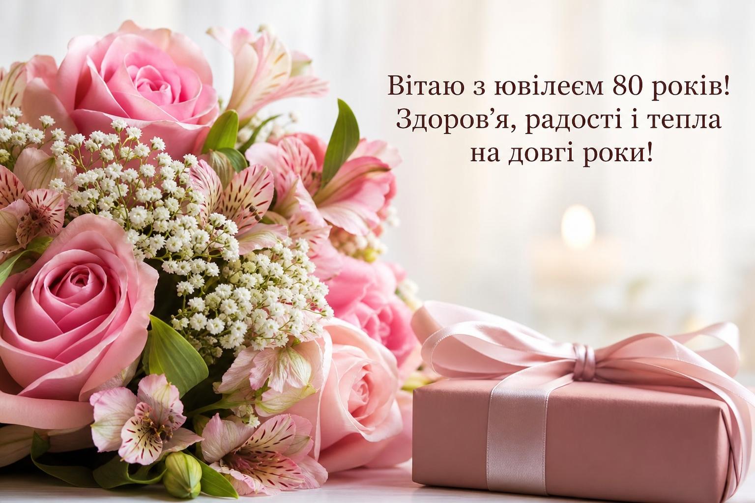 СМС привітання на Ювілей 80 років жінці своїми словами, до сліз. Привітання з 80-річчям у прозі своїми словами СМС привітання на Ювілей 80 років жінці своїми словами, до сліз. Привітання з 80-річчям у прозі своїми словами фото