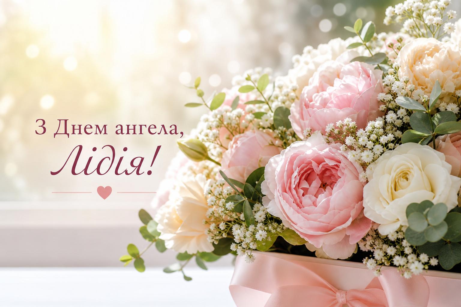 Привітання з днем ангела Лідії українською. Привітання з днем ангела Лідії: як подарувати тепло крізь відстань Привітання з днем ангела Лідії українською. Привітання з днем ангела Лідії: як подарувати тепло крізь відстань фото