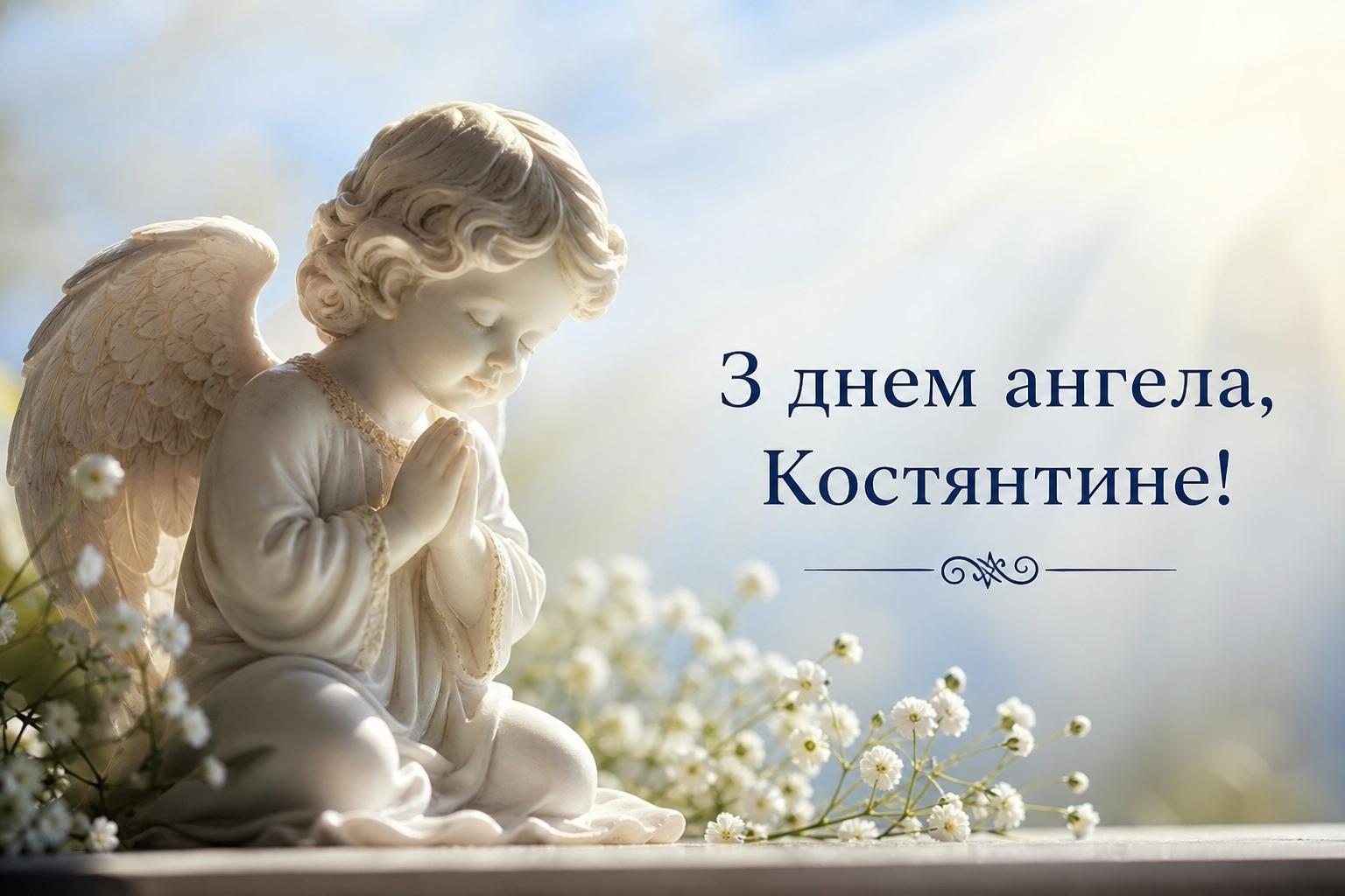 Кращі привітання з днем ангела Костянтина у прозі, українською мовою. Короткі побажання з днем ангела Костянтина (для СМС) Кращі привітання з днем ангела Костянтина у прозі, українською мовою. Короткі побажання з днем ангела Костянтина (для СМС) фото
