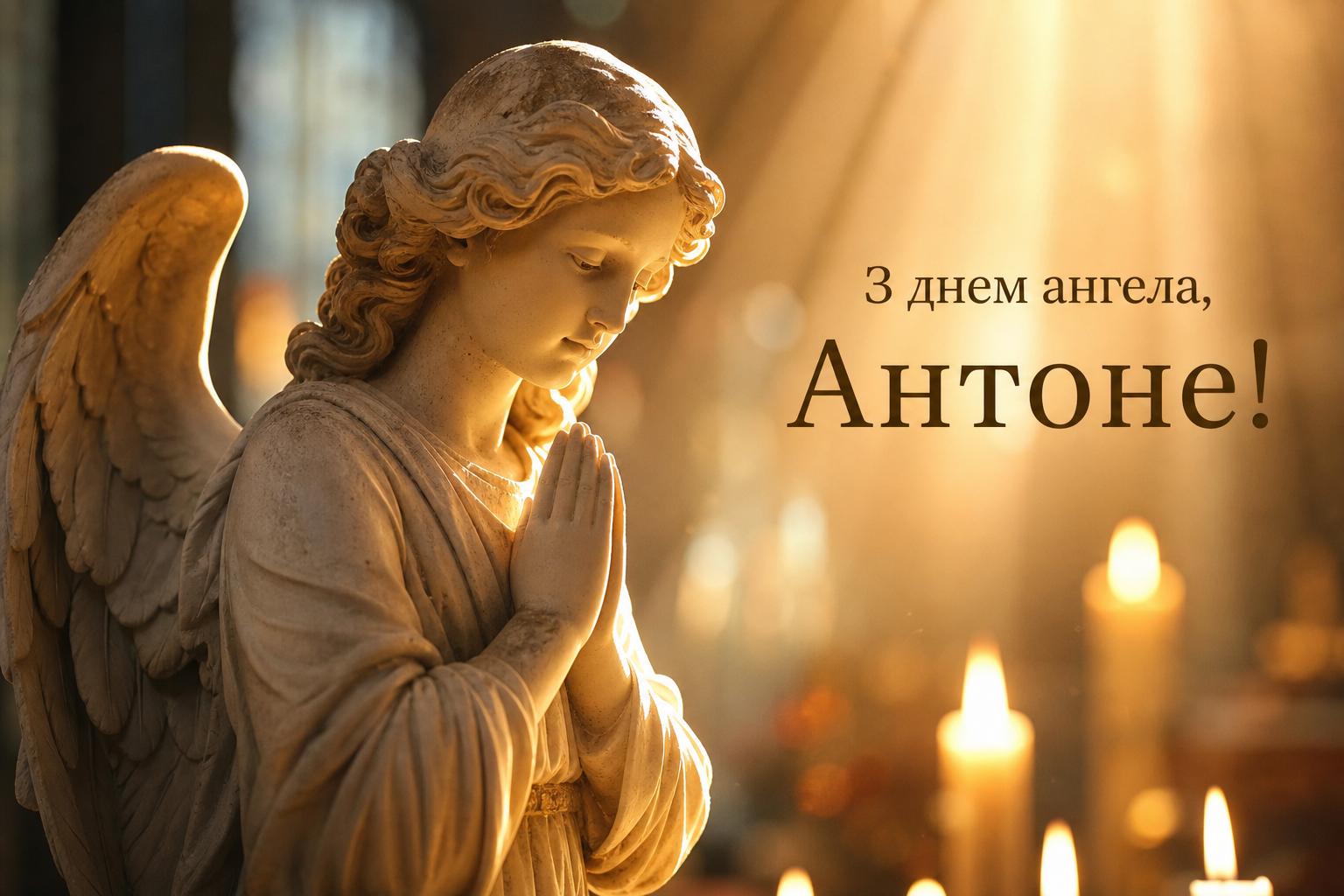 Привітання з днем ангела Антона до сліз