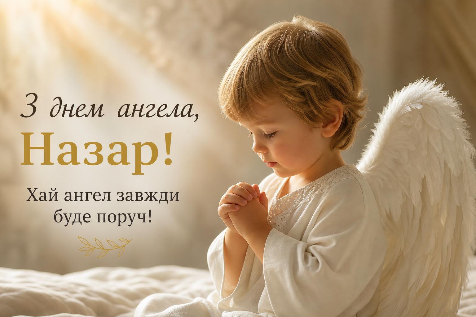 Зворушливі привітання з днем ангела Назара простими словами. Привітання у віршах з днем ангела Назара Зворушливі привітання з днем ангела Назара простими словами. Привітання у віршах з днем ангела Назара фото