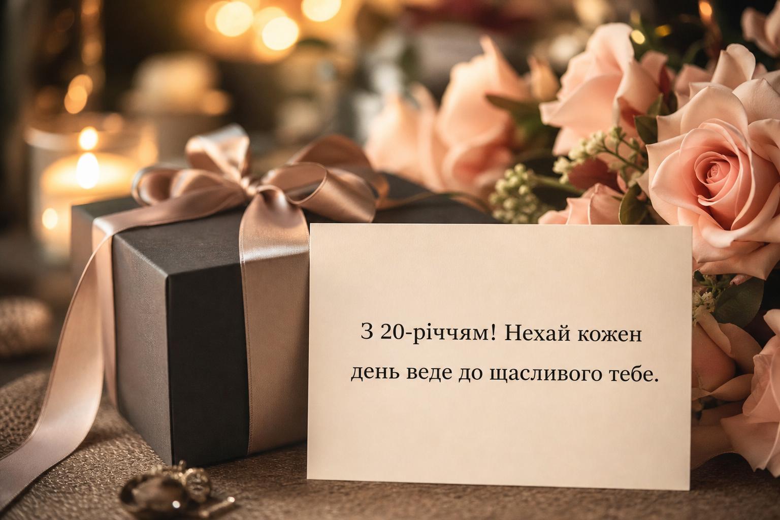 СМС привітання з 20 річчям, з днем народження 20 років дівчині, хлопцю у прозі, до сліз. Привітання у прозі з 20-річчям СМС привітання з 20 річчям, з днем народження 20 років дівчині, хлопцю у прозі, до сліз. Привітання у прозі з 20-річчям фото