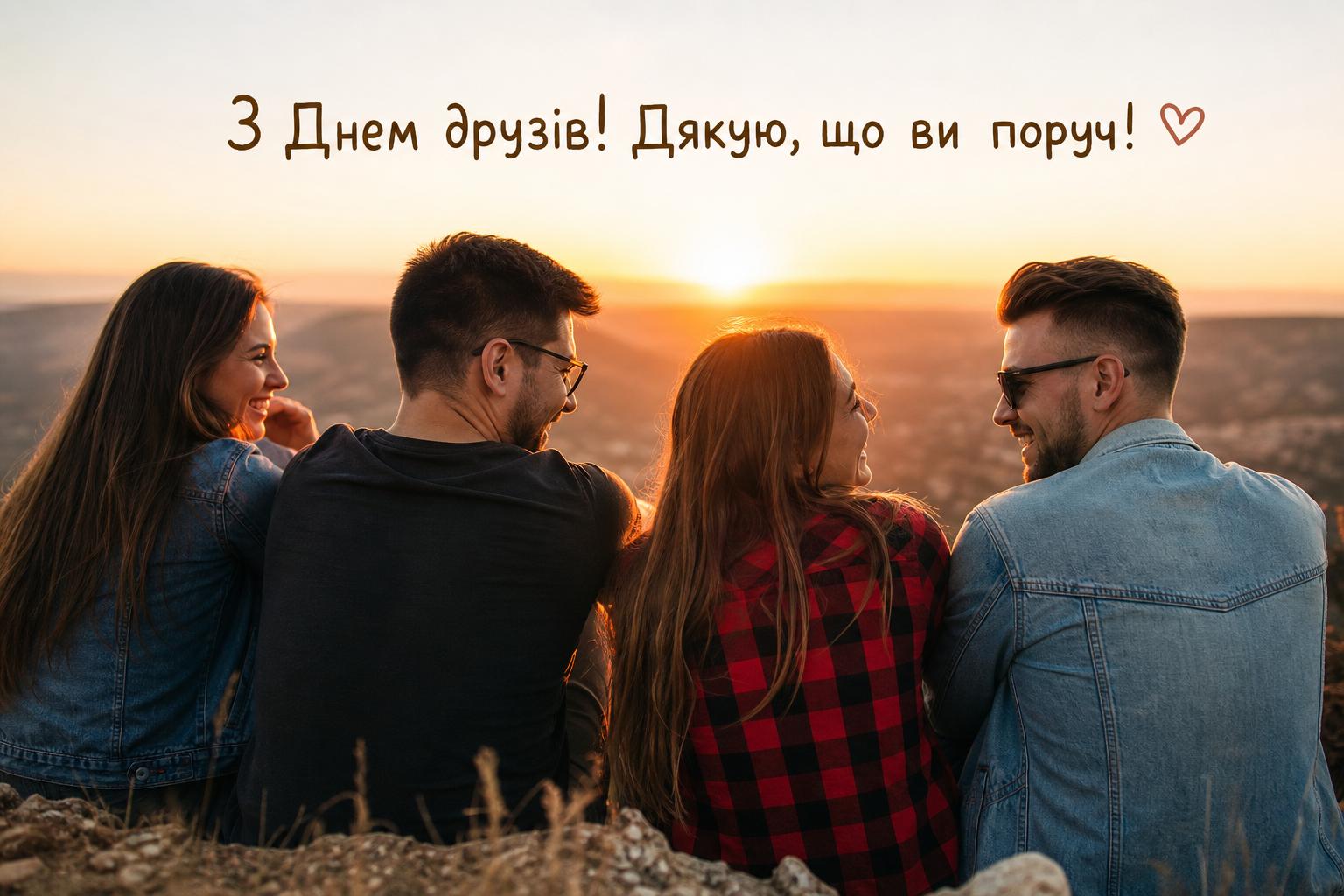 Найкращі привітання з Днем друзів своїми словами. Короткі побажання для смс Найкращі привітання з Днем друзів своїми словами. Короткі побажання для смс фото
