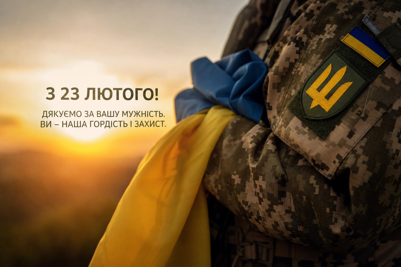 Найкращі привітання з 23 лютого своїми словами, до сліз. Привітання у прозі для наших захисників Найкращі привітання з 23 лютого своїми словами, до сліз. Привітання у прозі для наших захисників фото