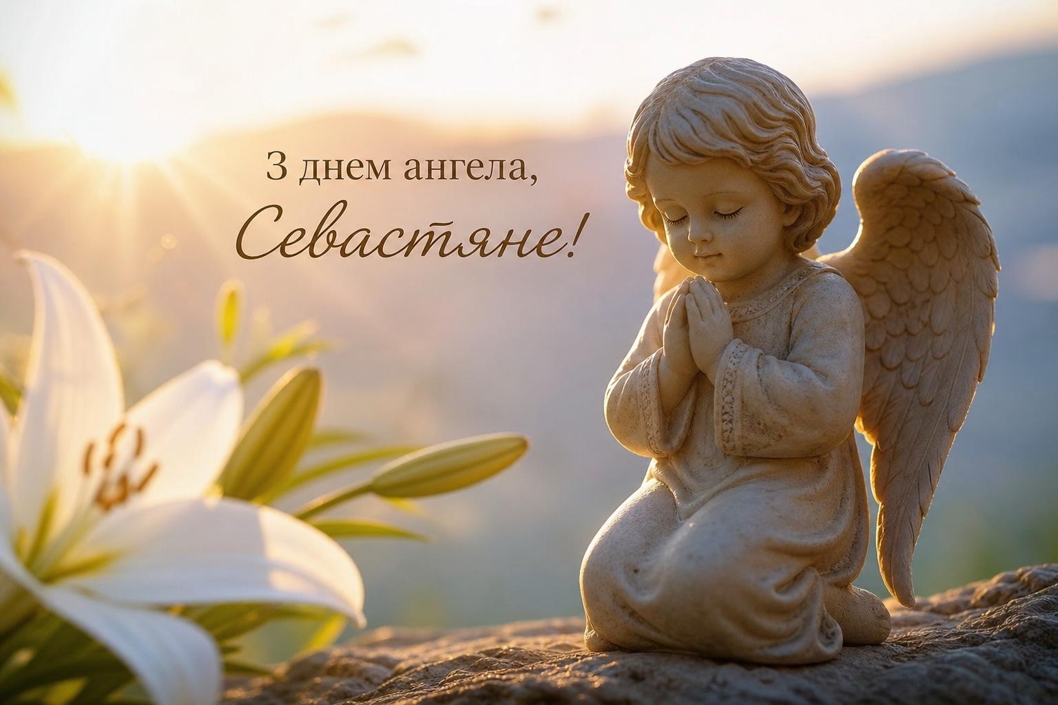Привітання з днем ангела Севастяна у прозі, до сліз
