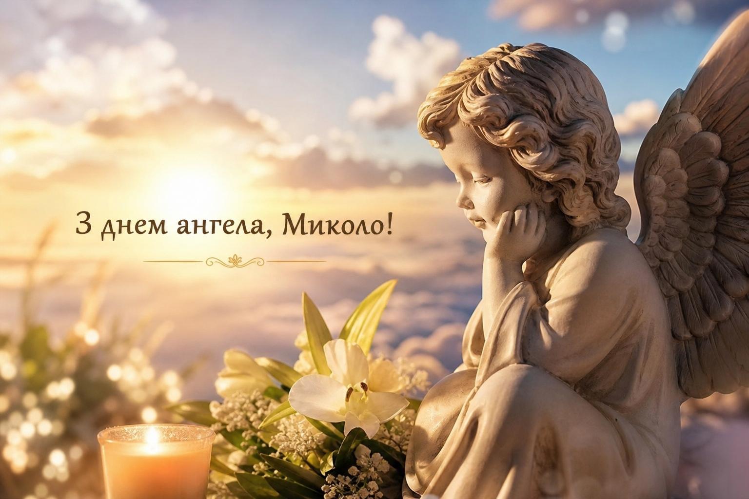 Красиві привітання з днем ангела Миколи українською мовою. Привітання з днем ангела Миколи у прозі Красиві привітання з днем ангела Миколи українською мовою. Привітання з днем ангела Миколи у прозі фото