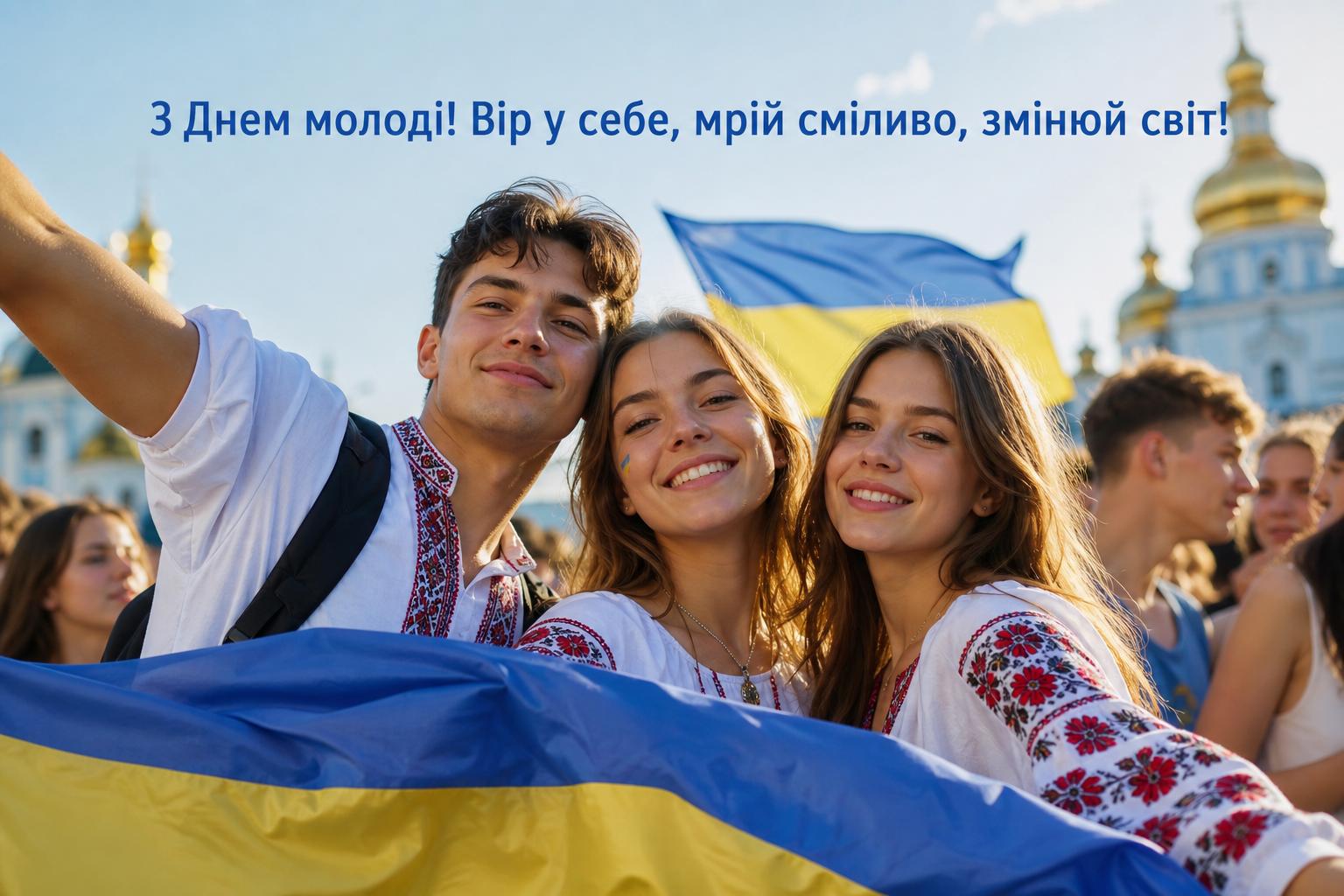 СМС привітання з Днем молоді українською мовою. Привітання у прозі з Днем молоді СМС привітання з Днем молоді українською мовою. Привітання у прозі з Днем молоді фото