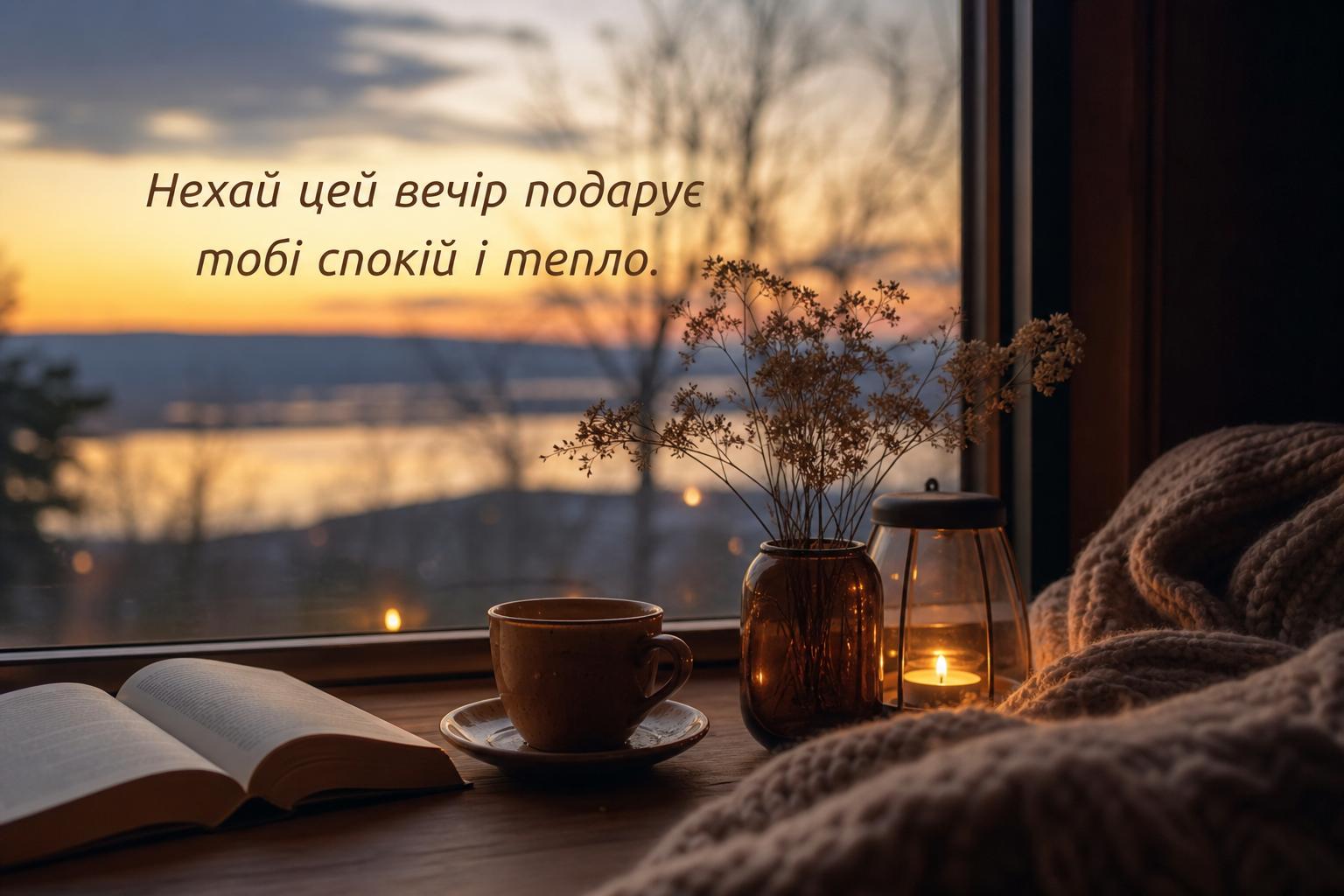Побажання доброго вечора у прозі, до сліз