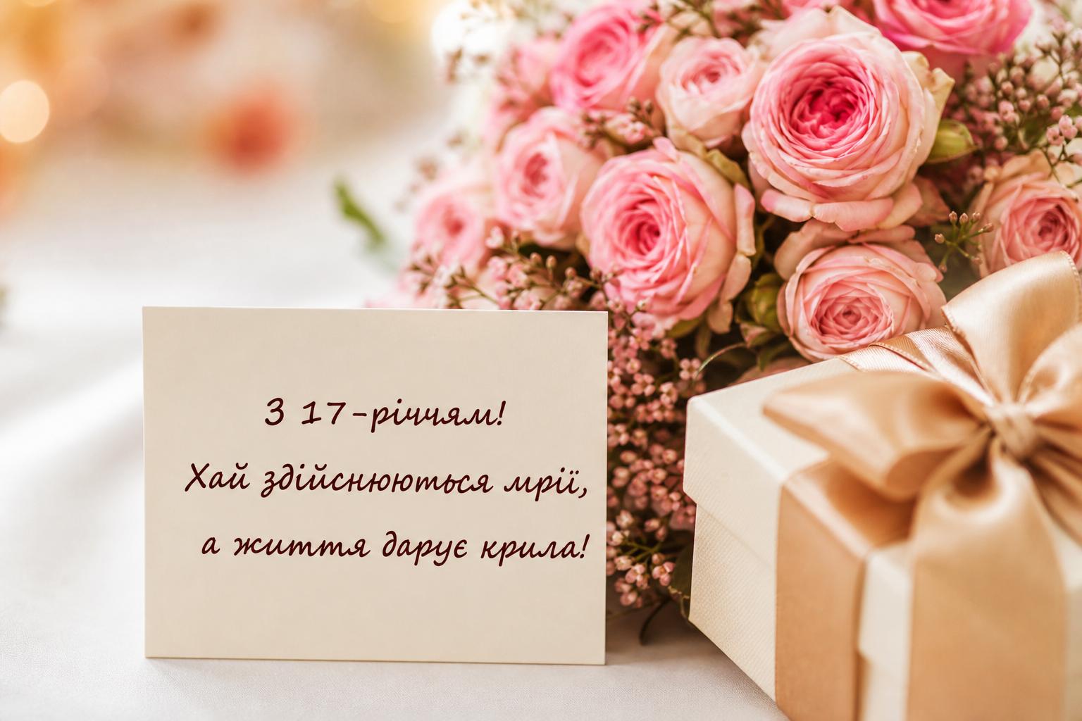 СМС привітання з днем народження на 17 років українською. Привітання у віршах з 17-річчям СМС привітання з днем народження на 17 років українською. Привітання у віршах з 17-річчям фото