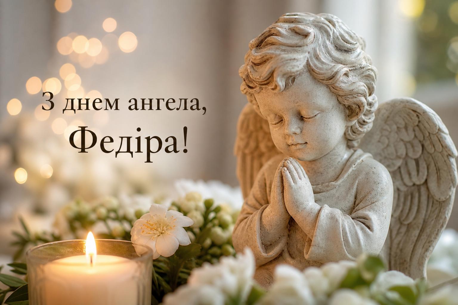 Найкращі привітання з днем ангела Федіра