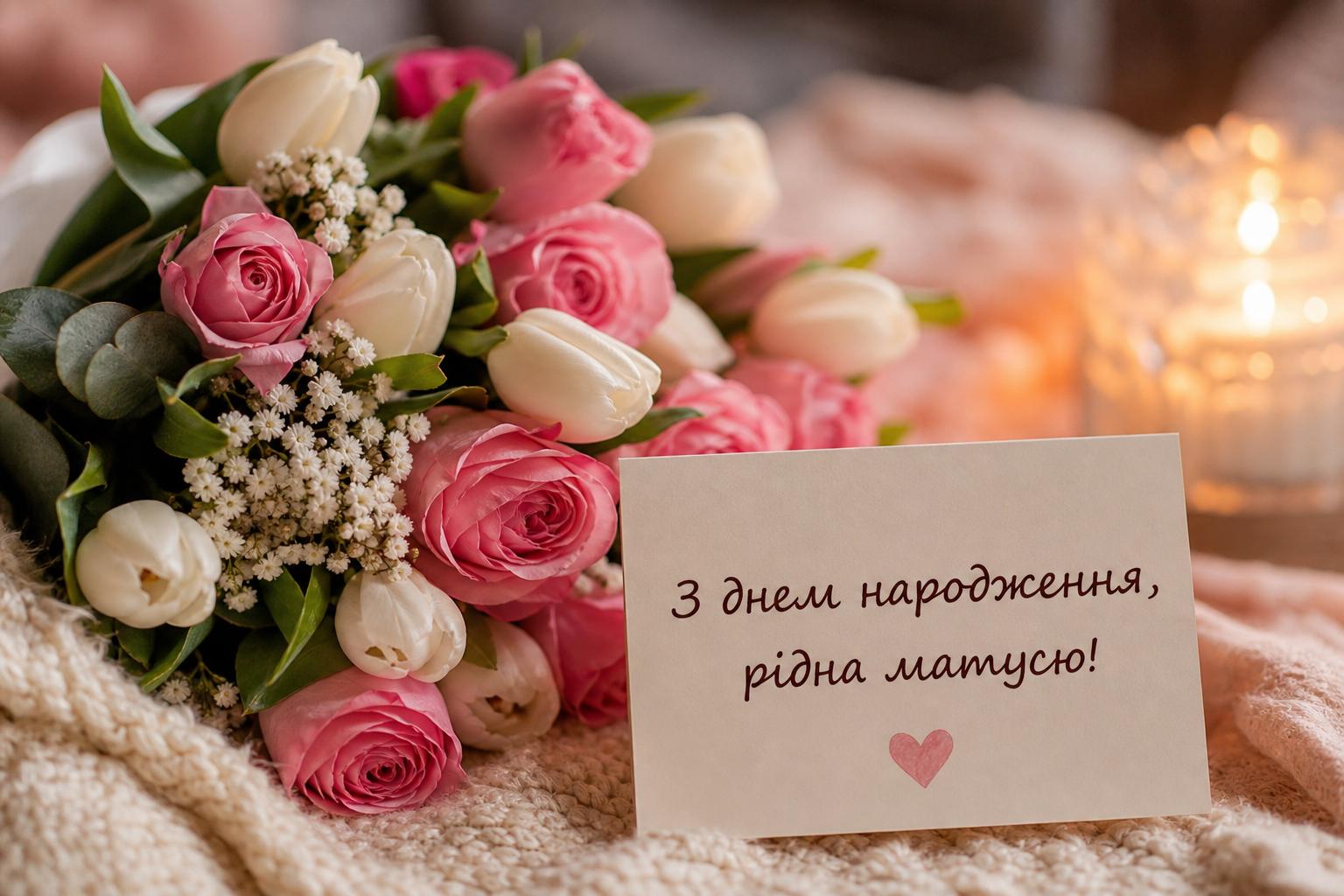 Щирі привітання з днем народження мамі своїми словами, до сліз