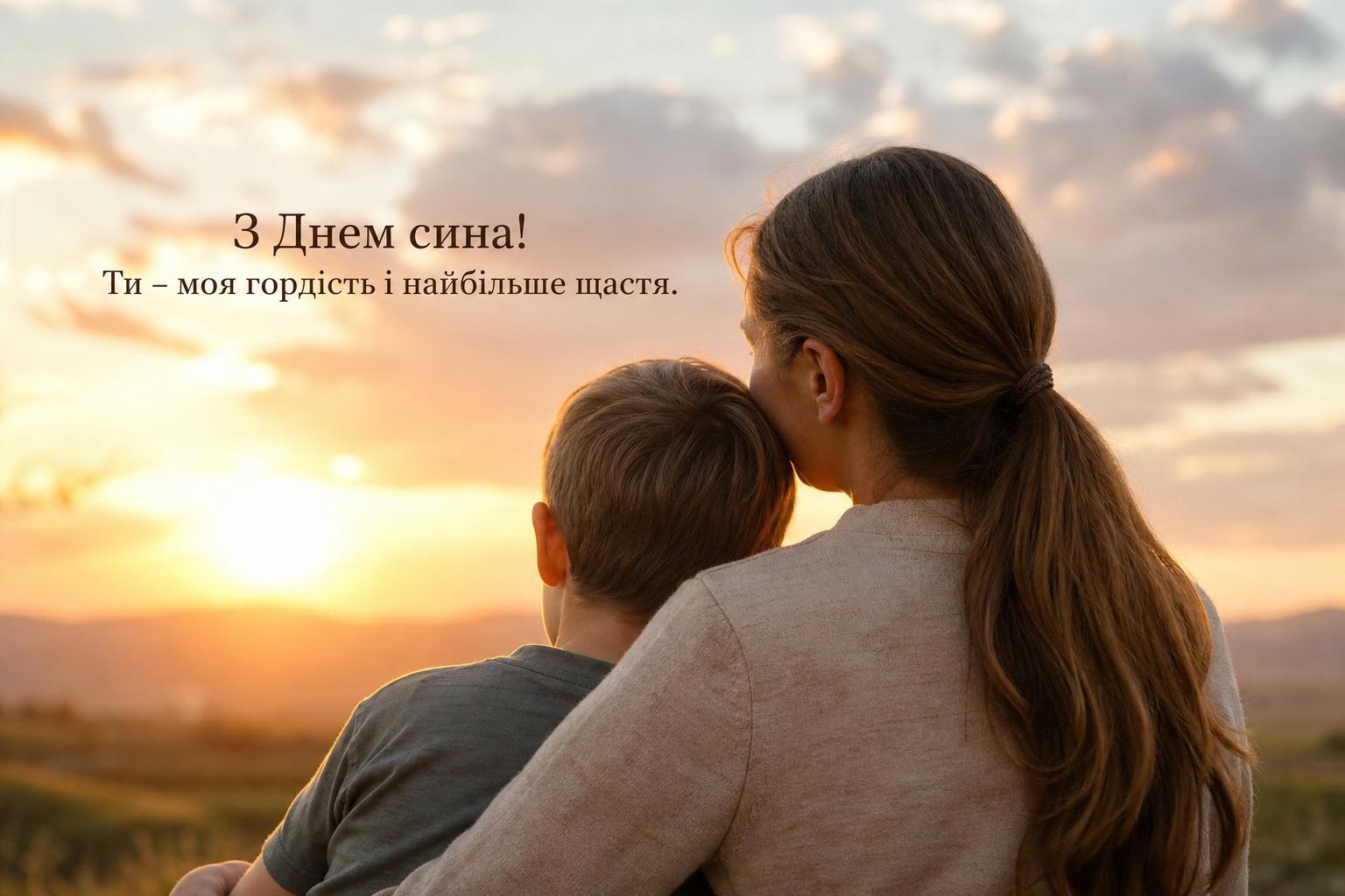 СМС привітання з Днем сина. Привітання з Днем сина у прозі до сліз СМС привітання з Днем сина. Привітання з Днем сина у прозі до сліз фото