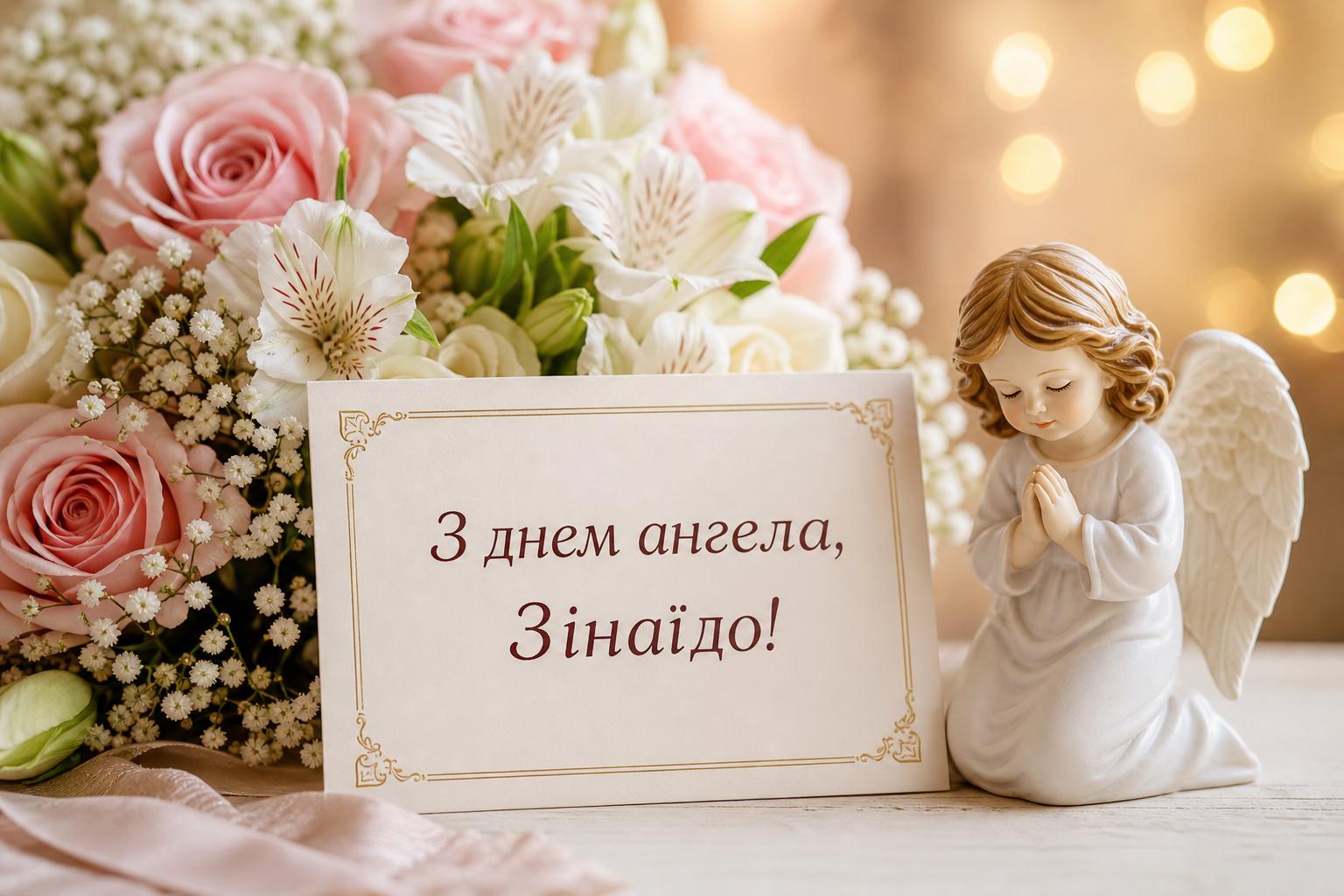 СМС привітання з днем ангела Зінаїди у прозі, українською мовою. Привітання у віршах з днем ангела Зінаїди СМС привітання з днем ангела Зінаїди у прозі, українською мовою. Привітання у віршах з днем ангела Зінаїди фото