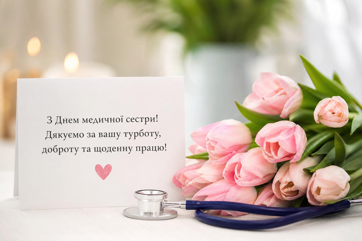 СМС привітання з Днем медичної сестри своїми словами, у прозі