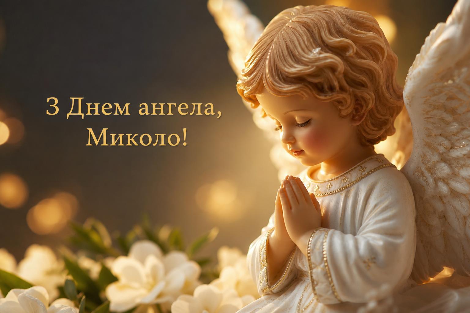 Красиві привітання з днем ангела Миколи українською мовою. Короткі побажання з днем ангела Миколи (для СМС) Красиві привітання з днем ангела Миколи українською мовою. Короткі побажання з днем ангела Миколи (для СМС) фото
