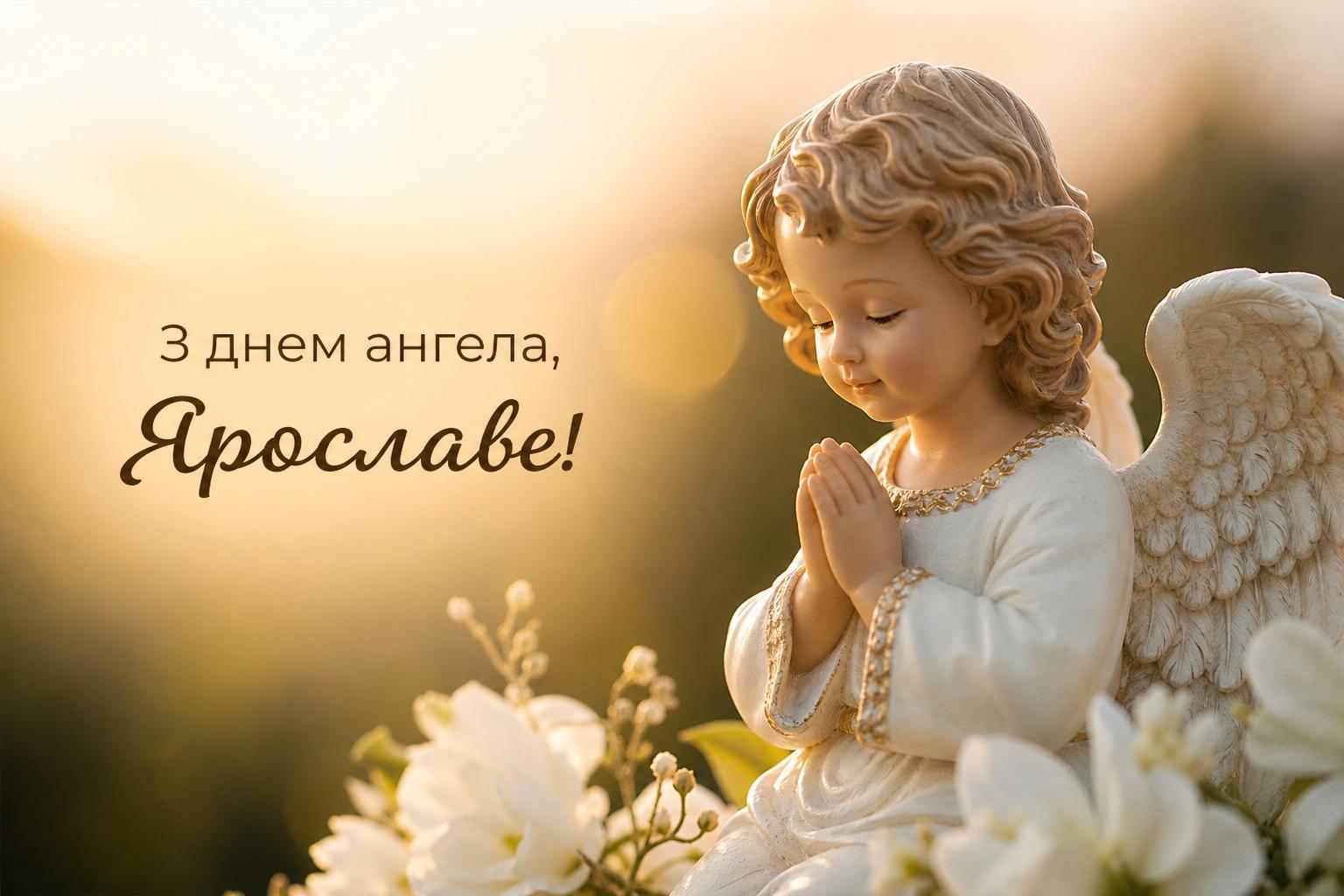 Щирі привітання з днем ангела Ярослава. Короткі привітання для SMS Щирі привітання з днем ангела Ярослава. Короткі привітання для SMS фото