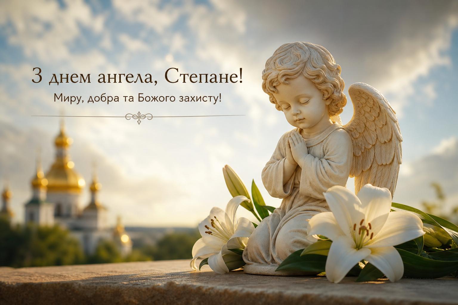 Красиві привітання з днем ангела Степана українською. Короткі побажання (для СМС) з днем ангела Степана Красиві привітання з днем ангела Степана українською. Короткі побажання (для СМС) з днем ангела Степана фото