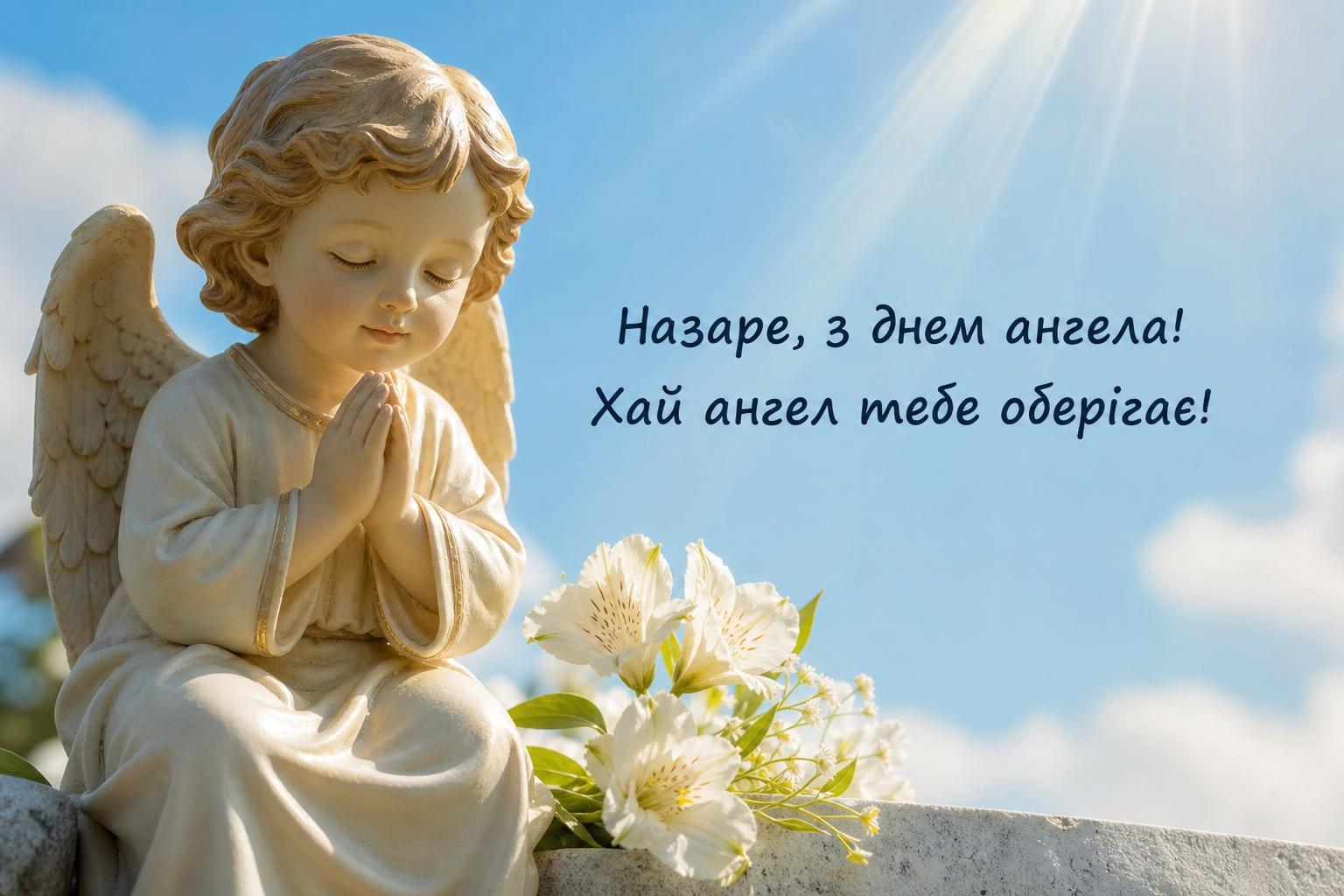 Зворушливі привітання з днем ангела Назара простими словами. Короткі побажання (для СМС) з днем ангела Назара Зворушливі привітання з днем ангела Назара простими словами. Короткі побажання (для СМС) з днем ангела Назара фото