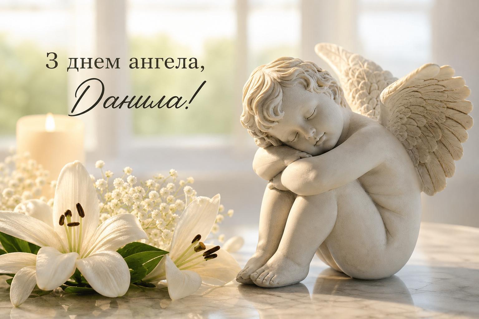 Привітання з днем ангела Данила українською