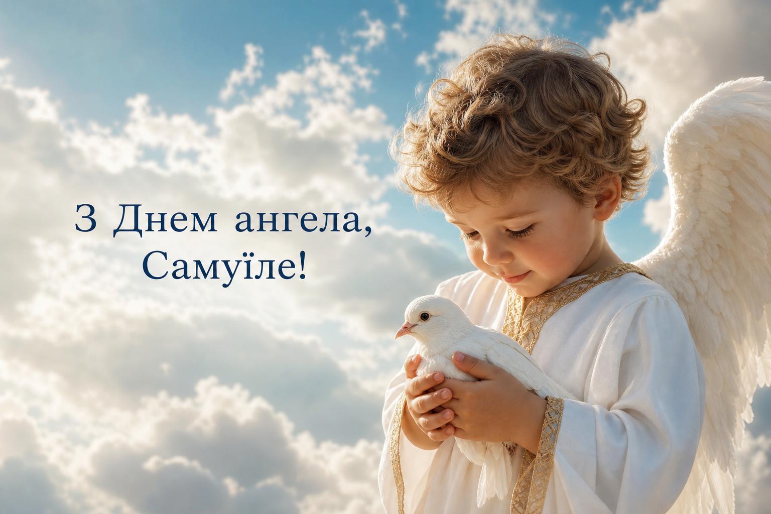 Привітання з днем ангела Самуїла українською