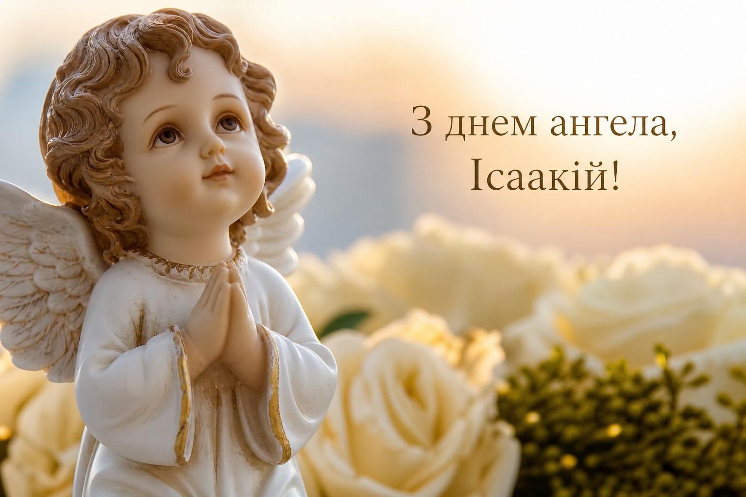 Привітання з днем ангела Ісаакія у прозі, українською мовою. Привітання у прозі з днем ангела Ісаакія Привітання з днем ангела Ісаакія у прозі, українською мовою. Привітання у прозі з днем ангела Ісаакія фото