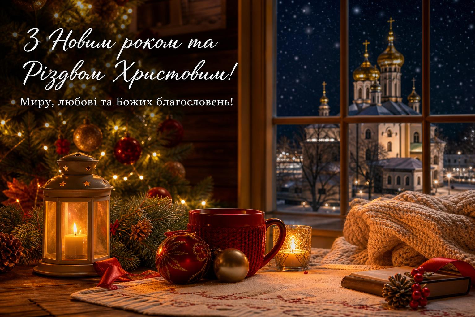 Красиві привітання з Новим роком та Різдвом Христовим у прозі, до сліз