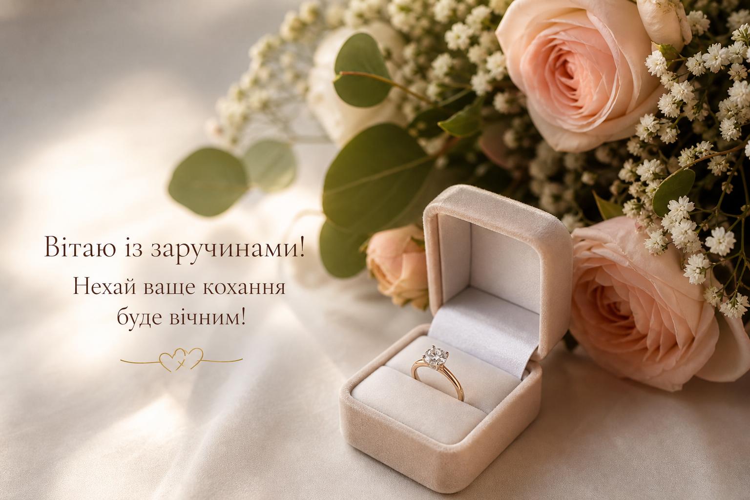 Короткі привітання з заручинами українською. Привітання у віршах із заручинами Короткі привітання з заручинами українською. Привітання у віршах із заручинами фото