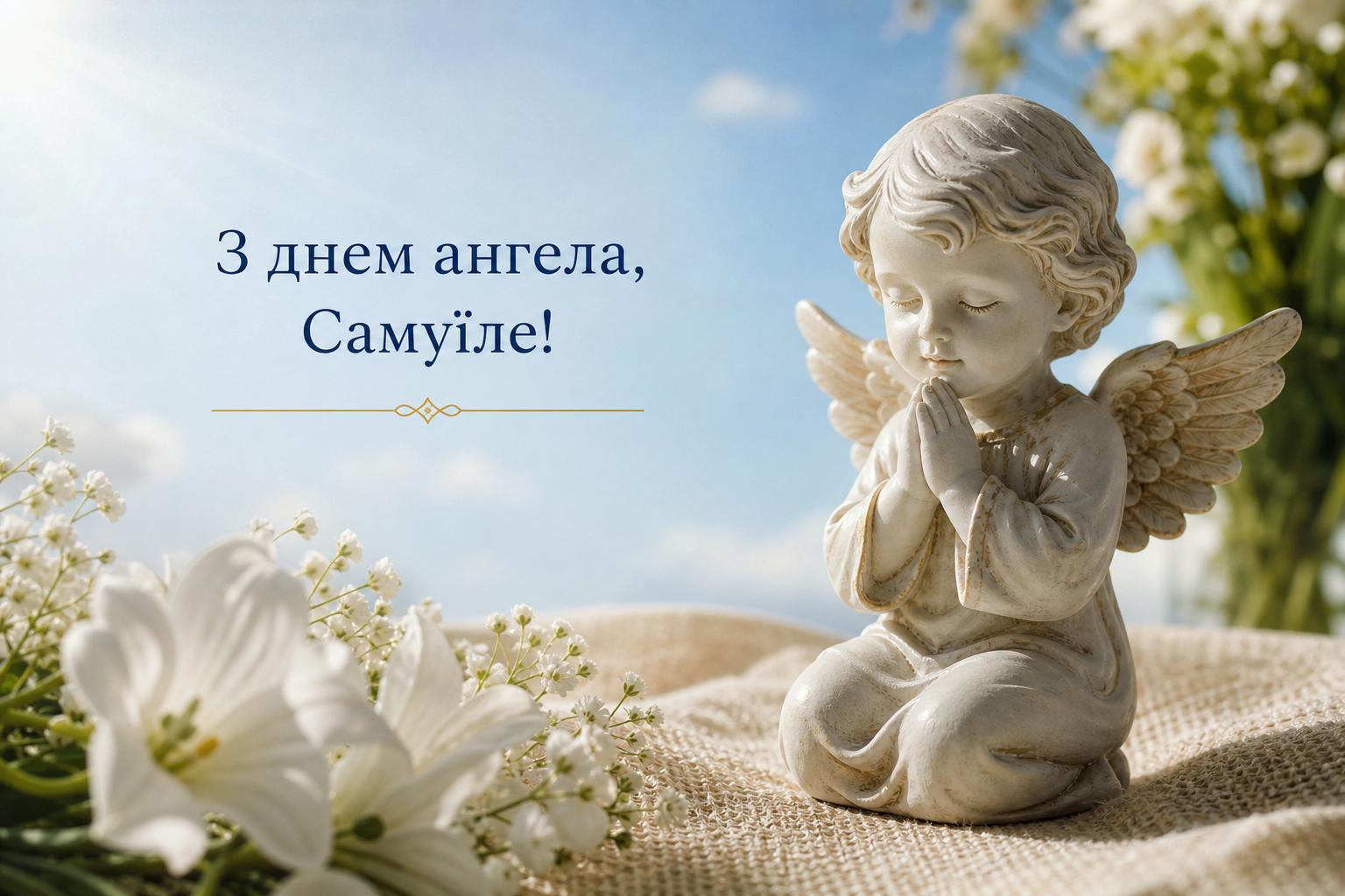 Привітання з днем ангела Самуїла українською. Привітання у прозі з днем ангела Самуїла Привітання з днем ангела Самуїла українською. Привітання у прозі з днем ангела Самуїла фото