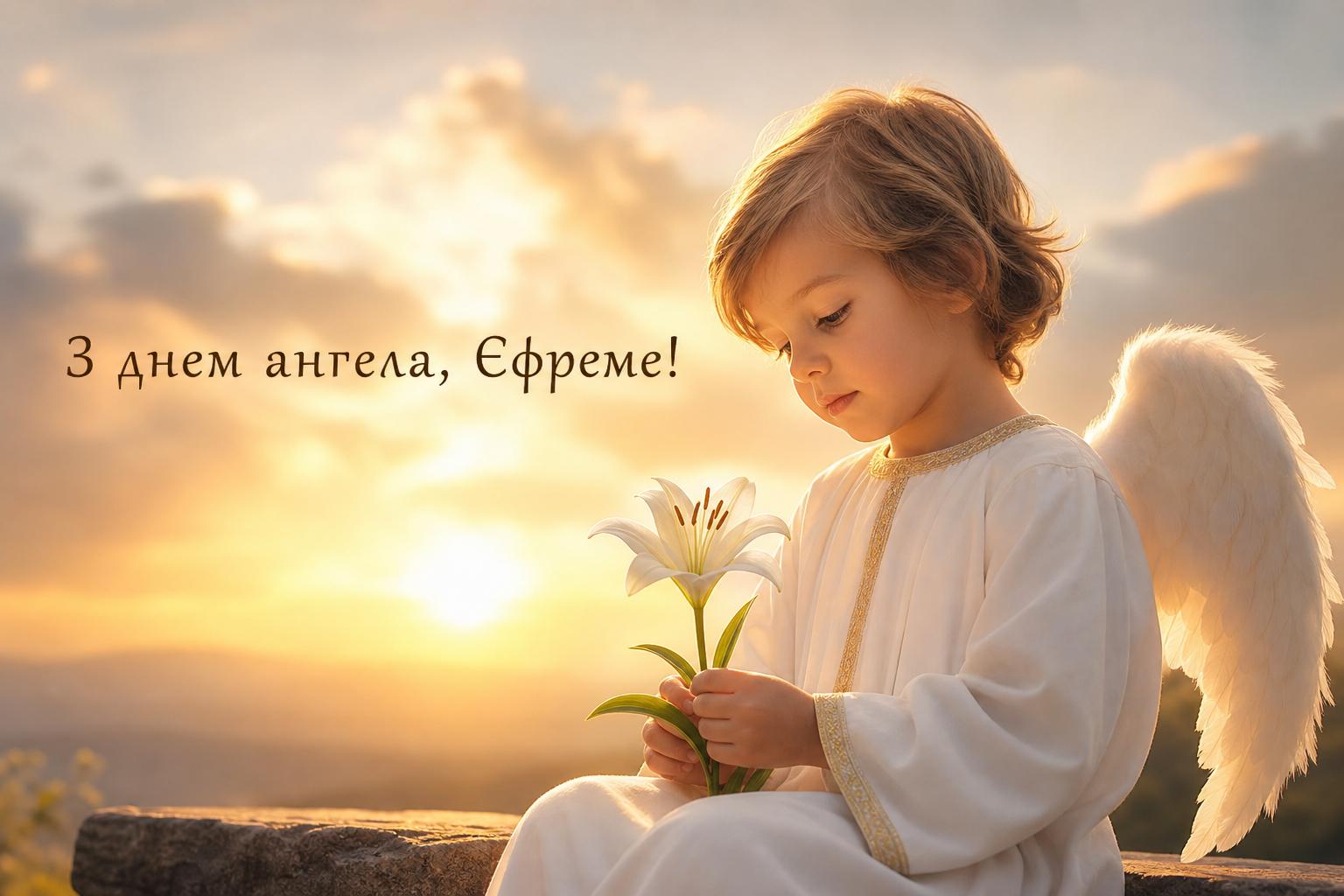 Зворушливі привітання з днем ангела Єфрема