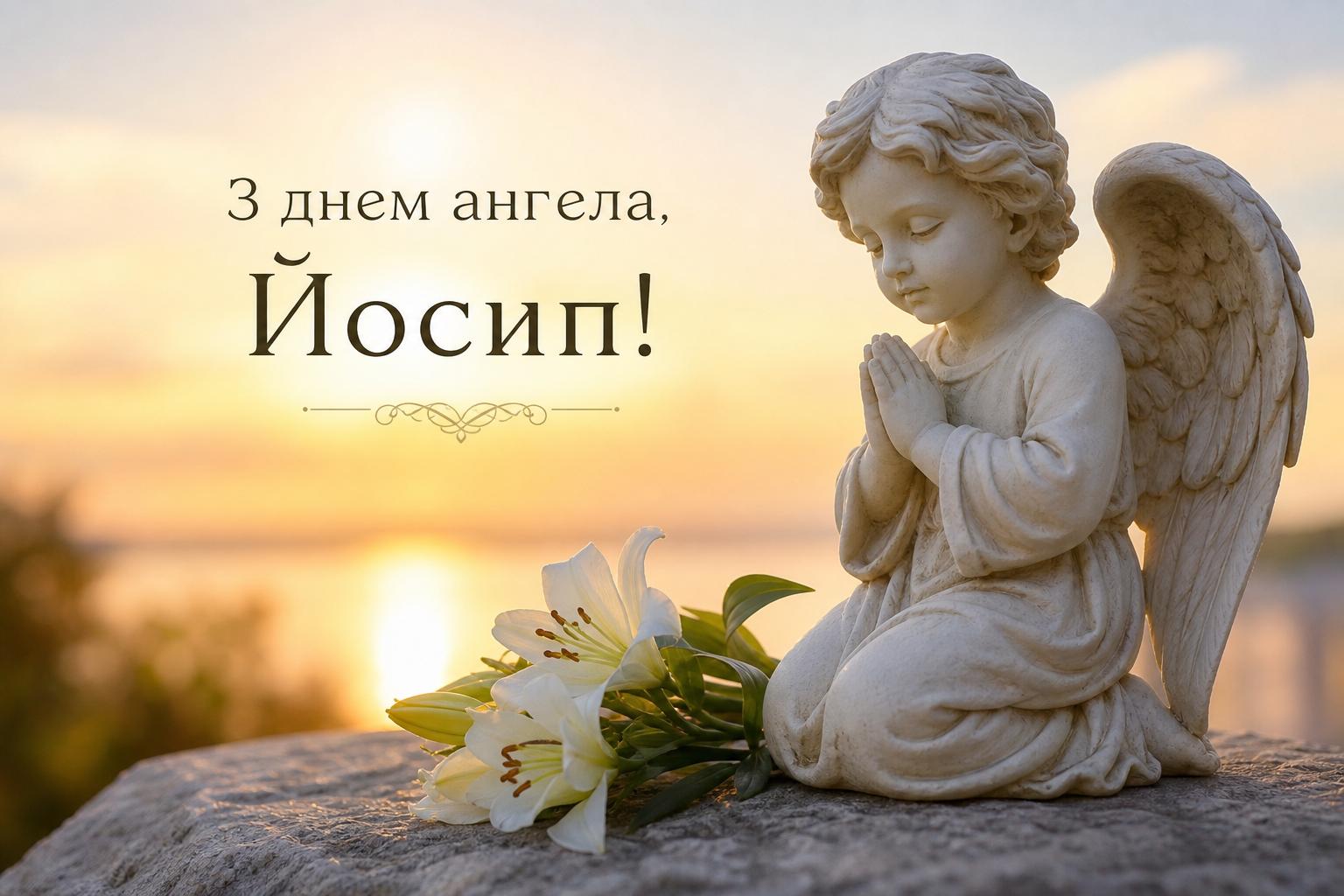Найкращі привітання з днем ангела Йосипа у прозі, українською мовою