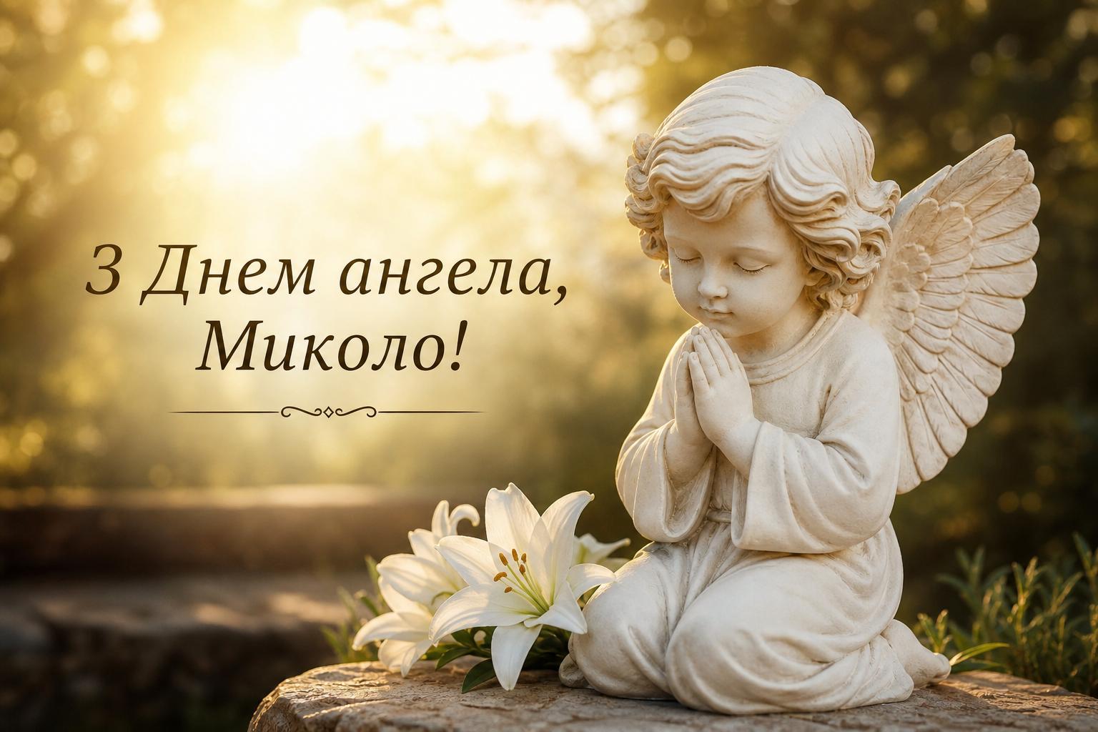 Красиві привітання з днем ангела Миколи українською мовою. Привітання з днем ангела Миколи у віршах Красиві привітання з днем ангела Миколи українською мовою. Привітання з днем ангела Миколи у віршах фото